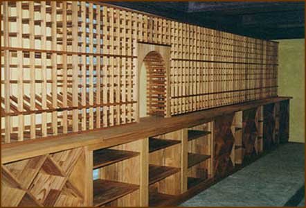 Wood Wine Rack Option 2